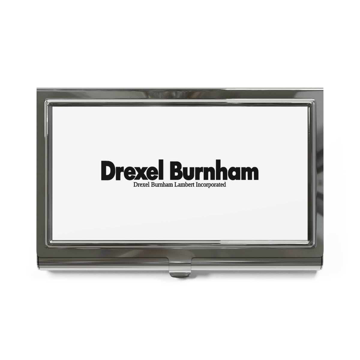Drexel Burnham Lambert Metal Business Card Holder