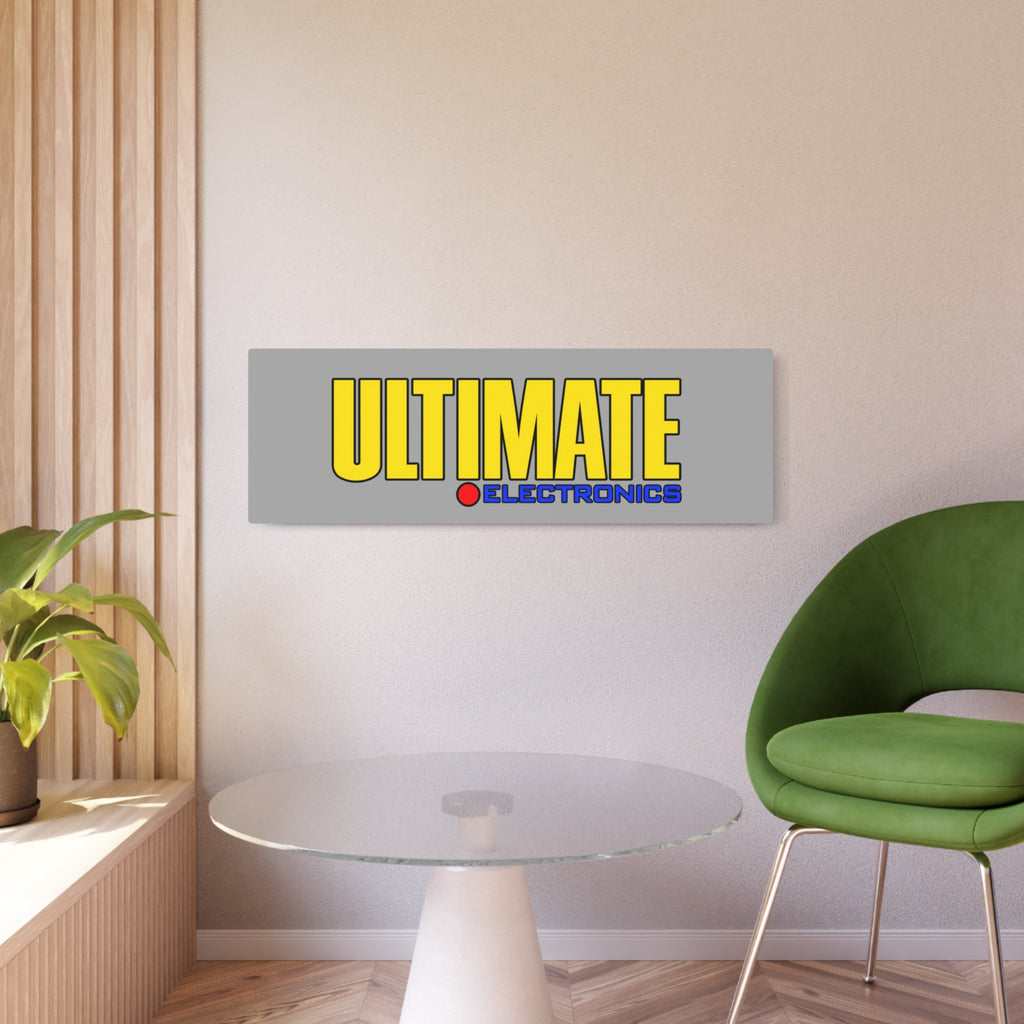 Ultimate Electronics Metal Sign