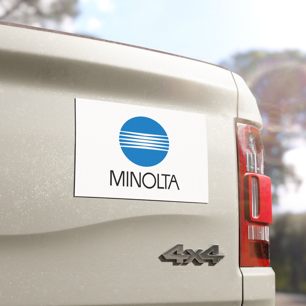 Minolta Car Magnet