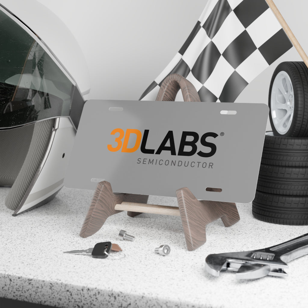 3Dlabs Vanity License Plate