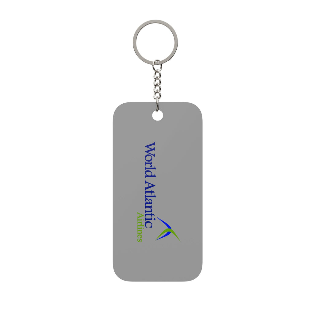World Atlantic Airlines Double-Sided Keychain Charm