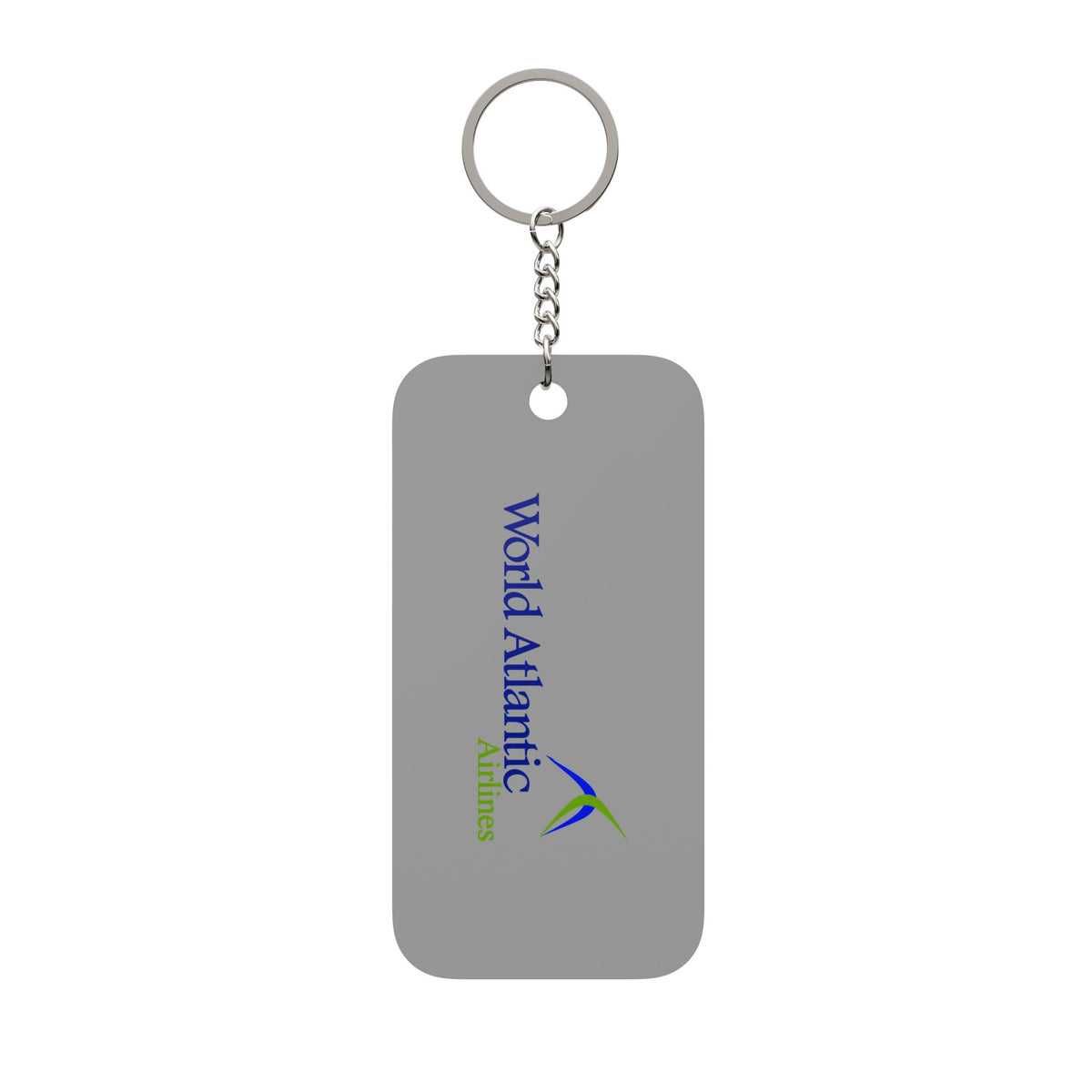 World Atlantic Airlines Double-Sided Keychain Charm