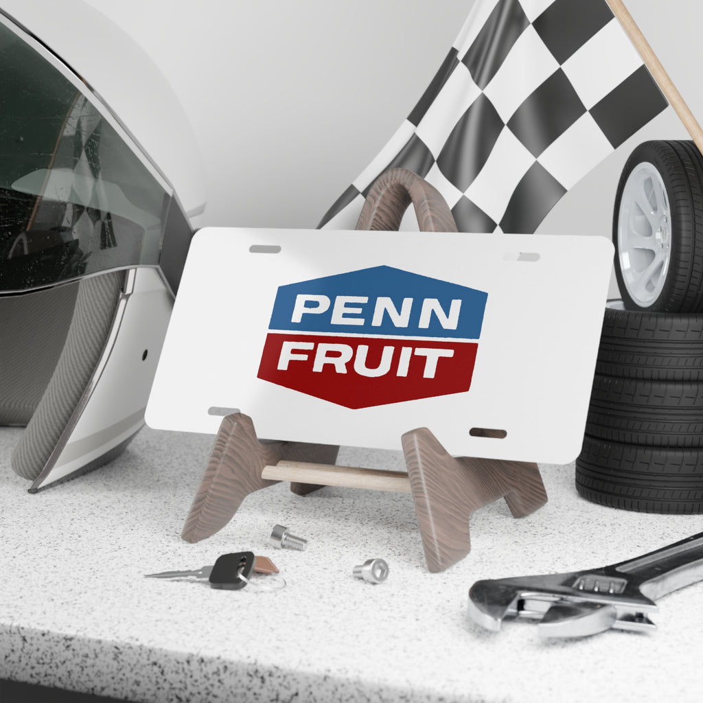Penn Fruit Vanity License Plate