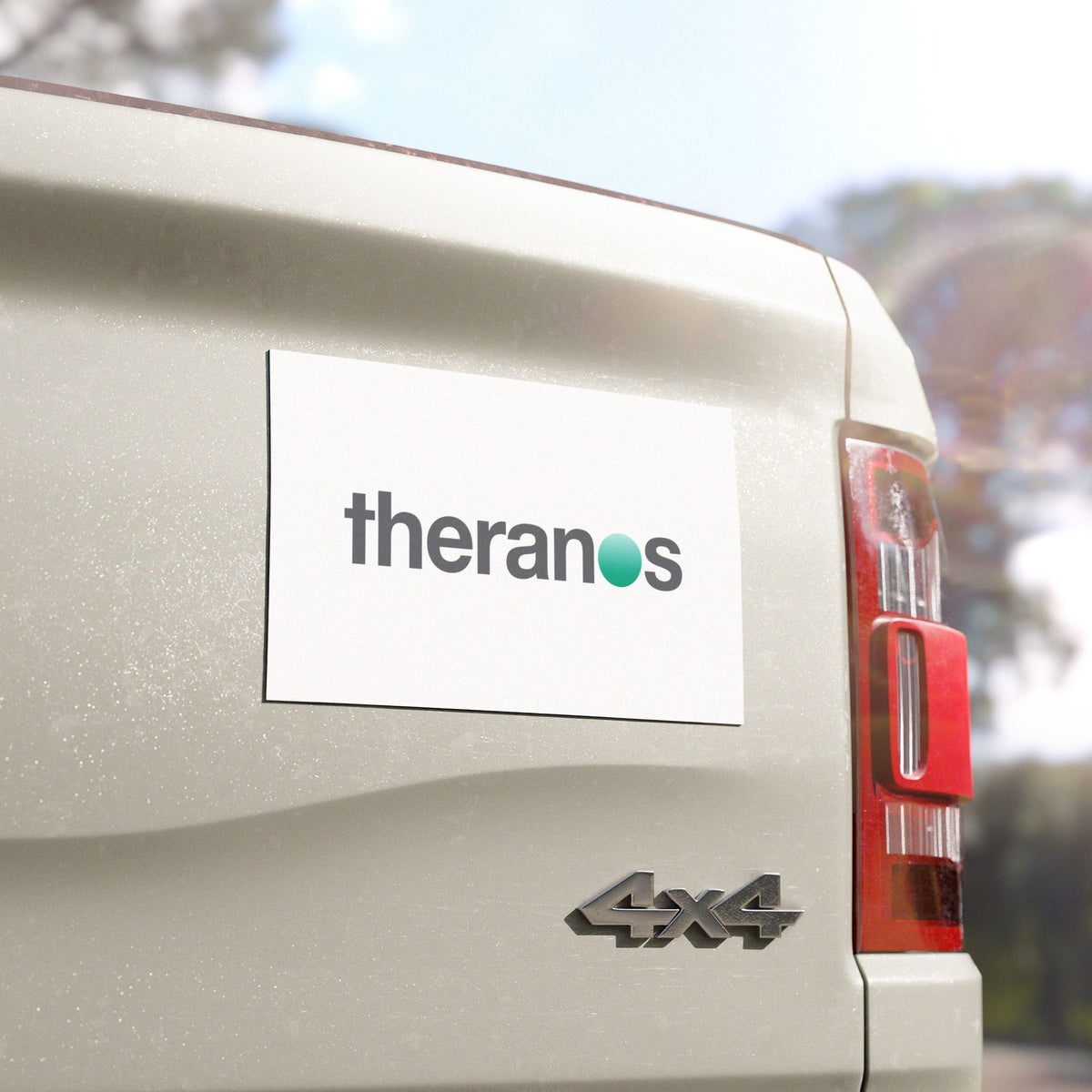 Theranos Car Magnet
