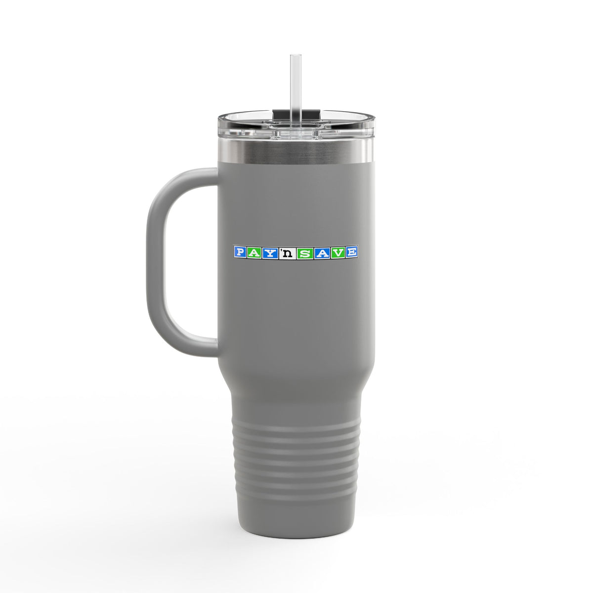 Pay 'n Save 40oz Insulated Travel Mug Stainless Tumbler