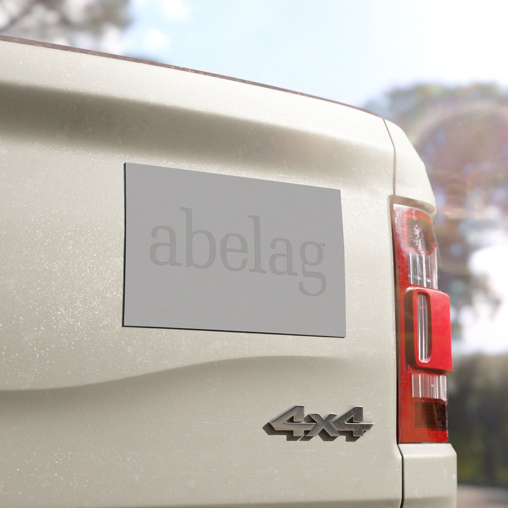 Abelag Aviation Car Magnet