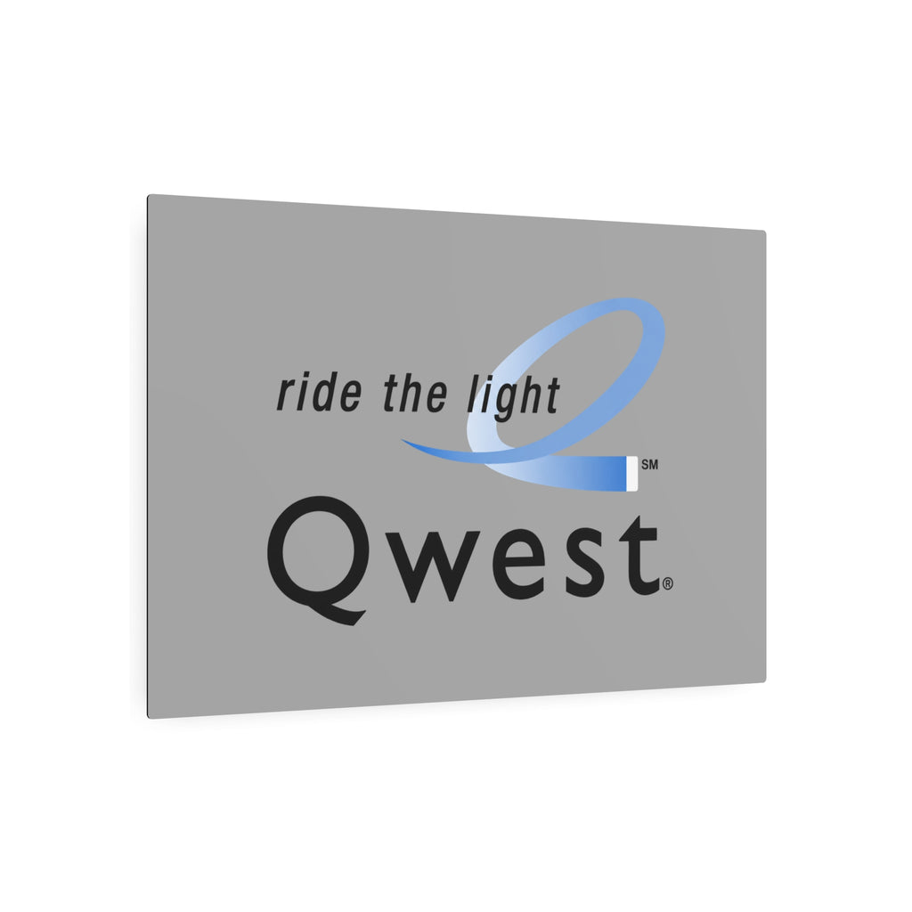 Qwest Metal Sign