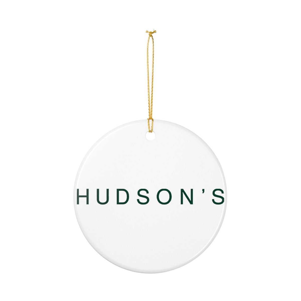 Hudson's Ceramic Ornament