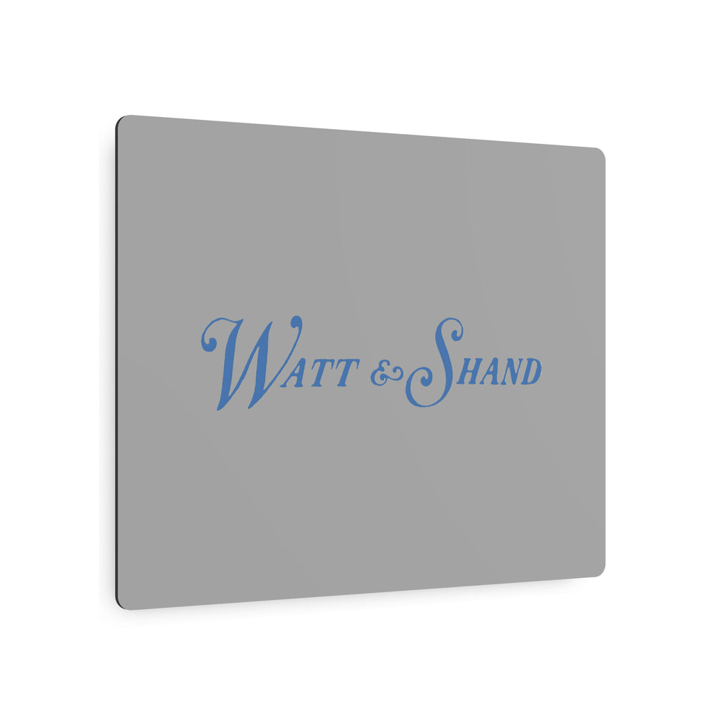 Watt & Shand Metal Sign