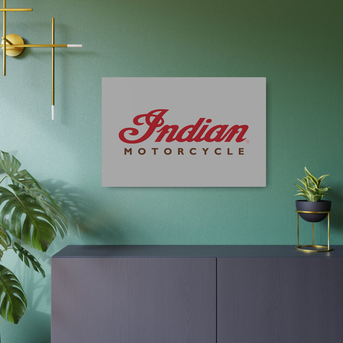 Indian Motorcycle Metal Sign