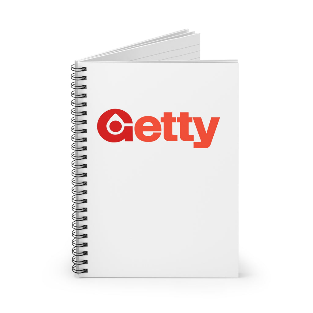 Getty Oil Spiral Notebook
