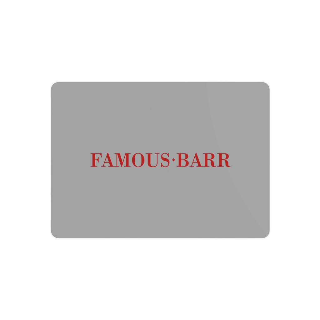 Famous-Barr Metal Sign