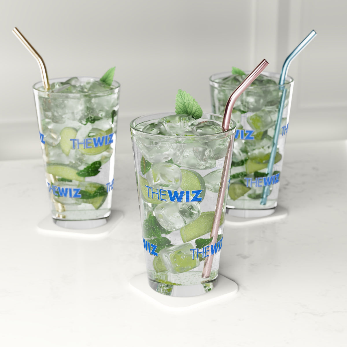 The Wiz 16oz Pint Glass