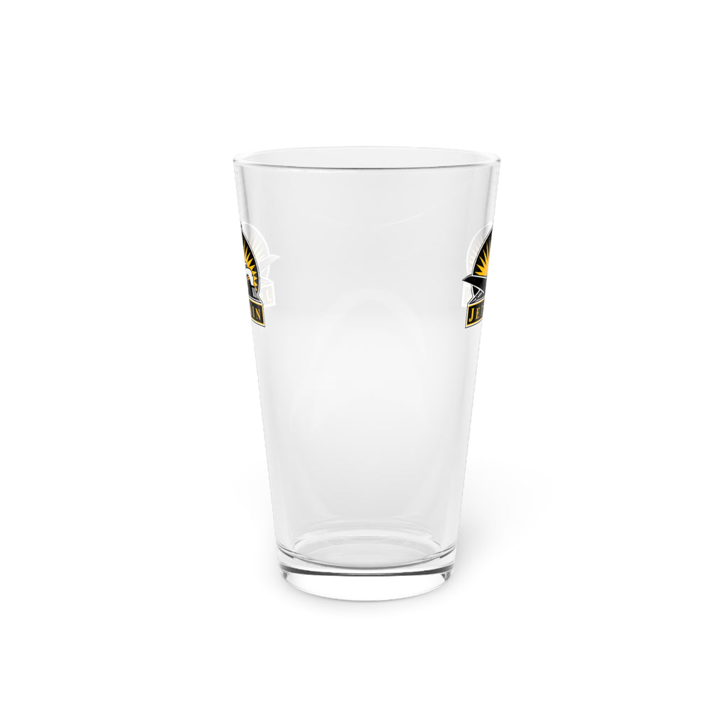 Bombardier JetTrain 16oz Pint Glass