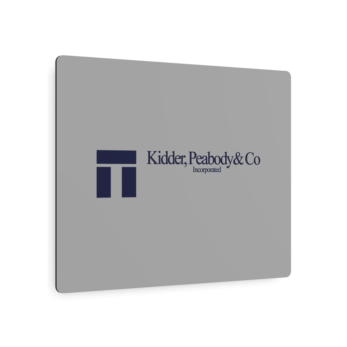 Kidder, Peabody & Co. Metal Sign