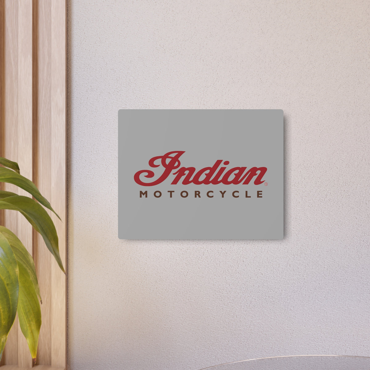 Indian Motorcycle Metal Sign