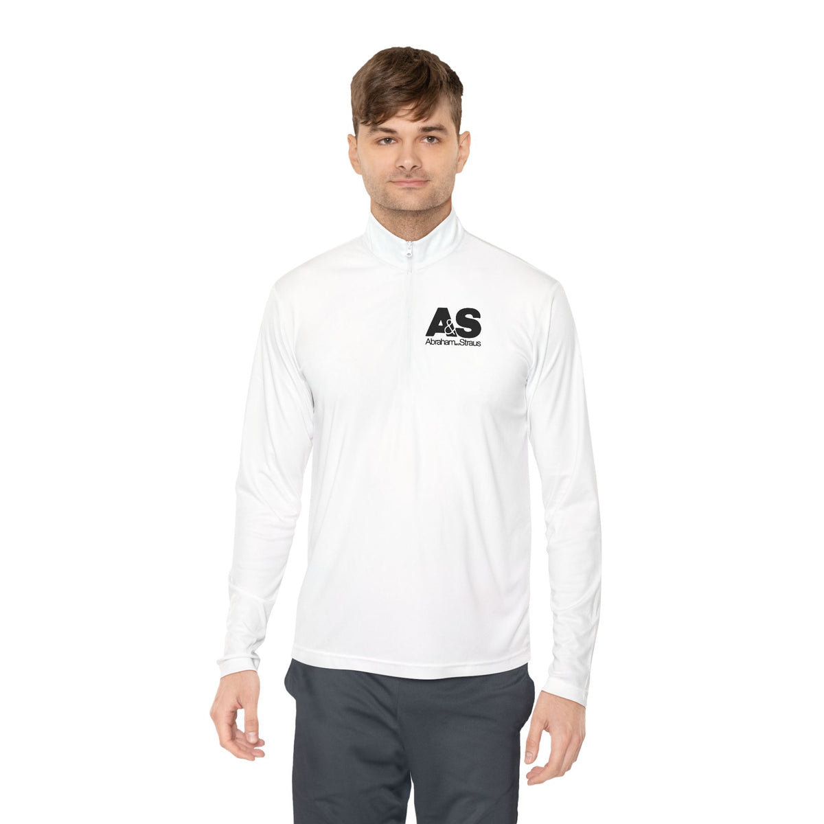 Abraham & Straus Unisex Quarter Zip Pullover