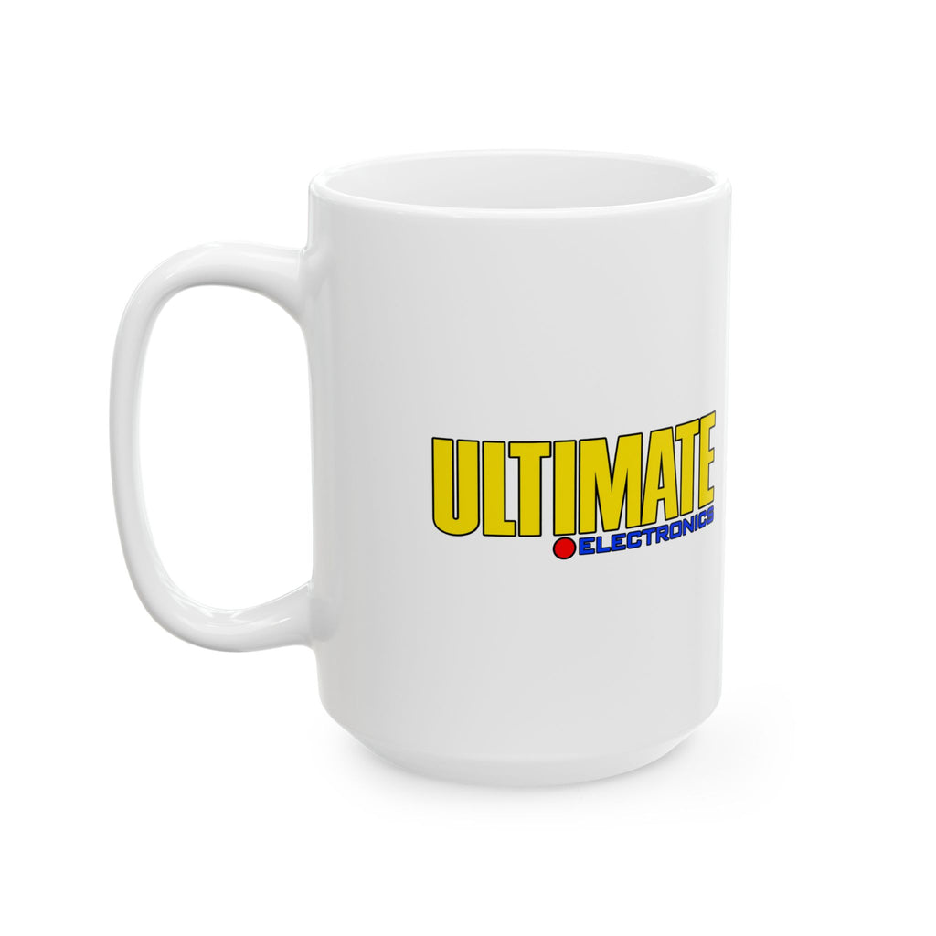 Ultimate Electronics Ceramic Coffee Mug
