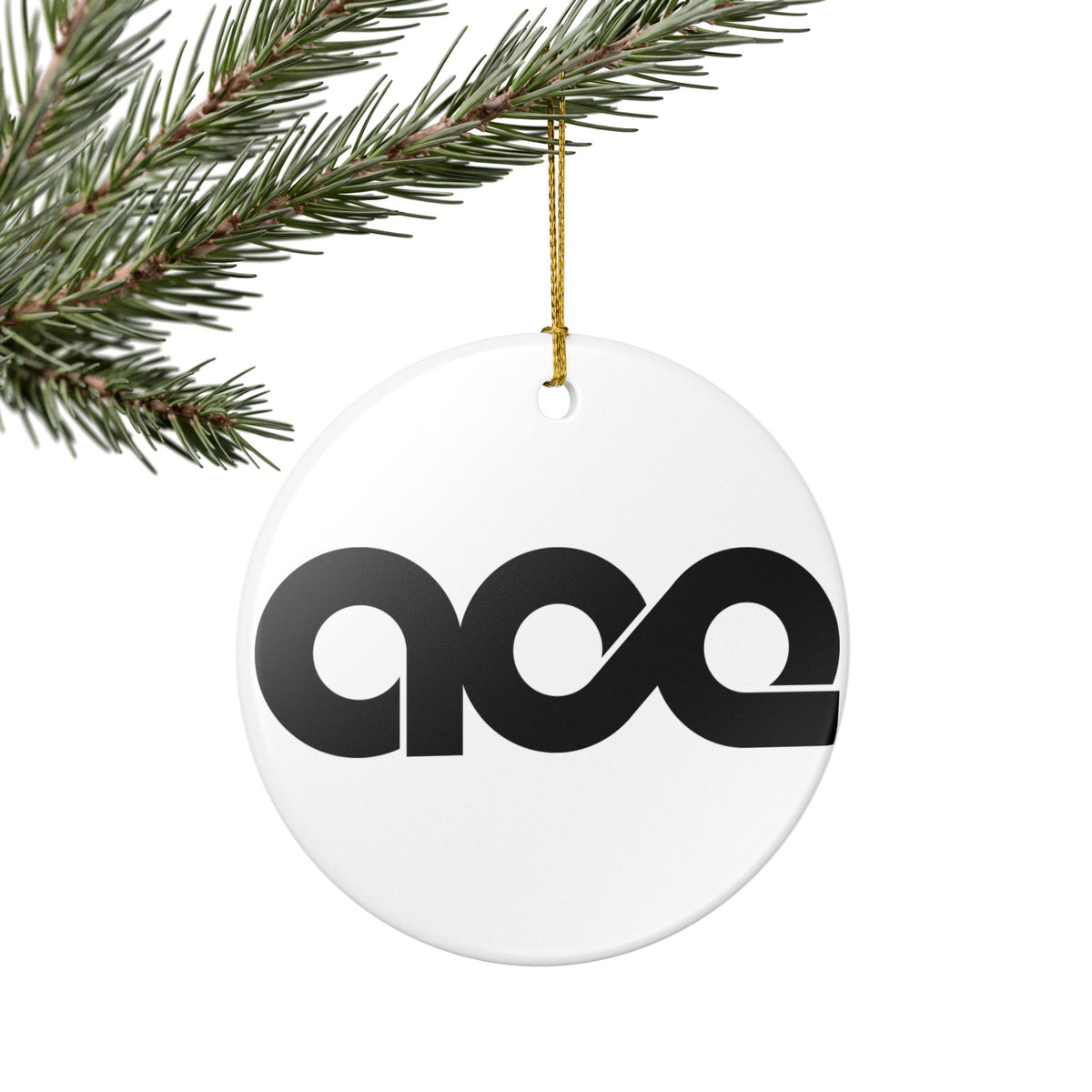 Action Computer Enterprise Ceramic Ornament