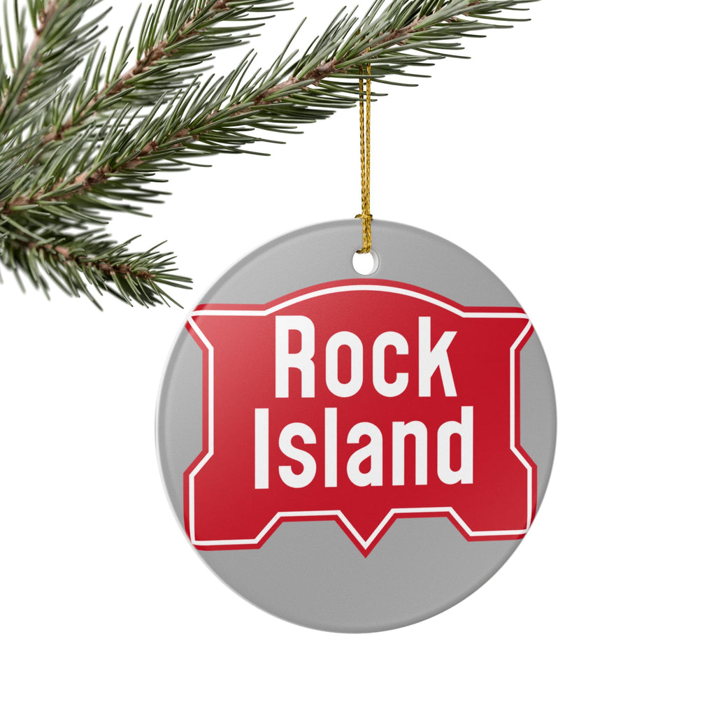 Chicago, Rock Island and Pacific Railroad Ceramic Ornament
