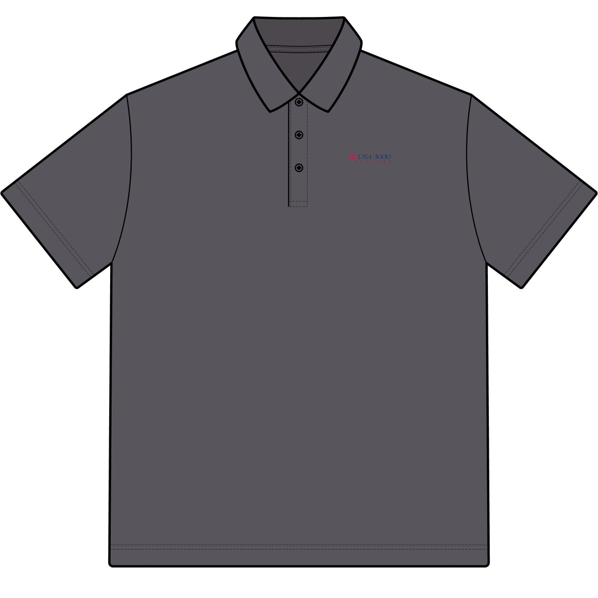 USA3000 Airlines Cotton Polo Shirt