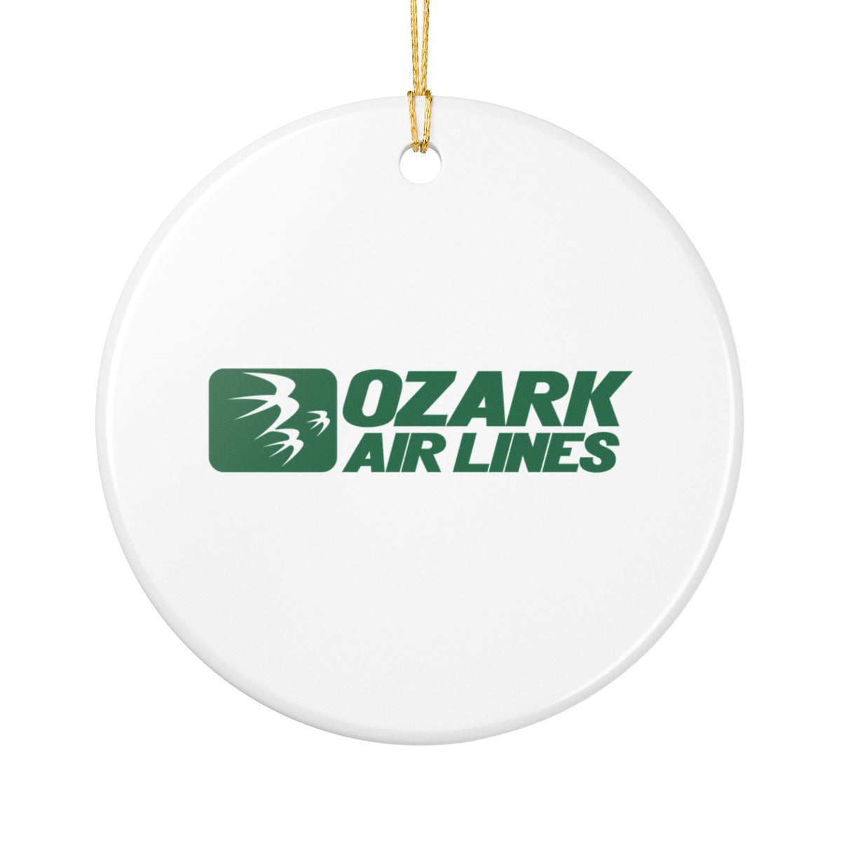 Ozark Air Lines Ceramic Ornament