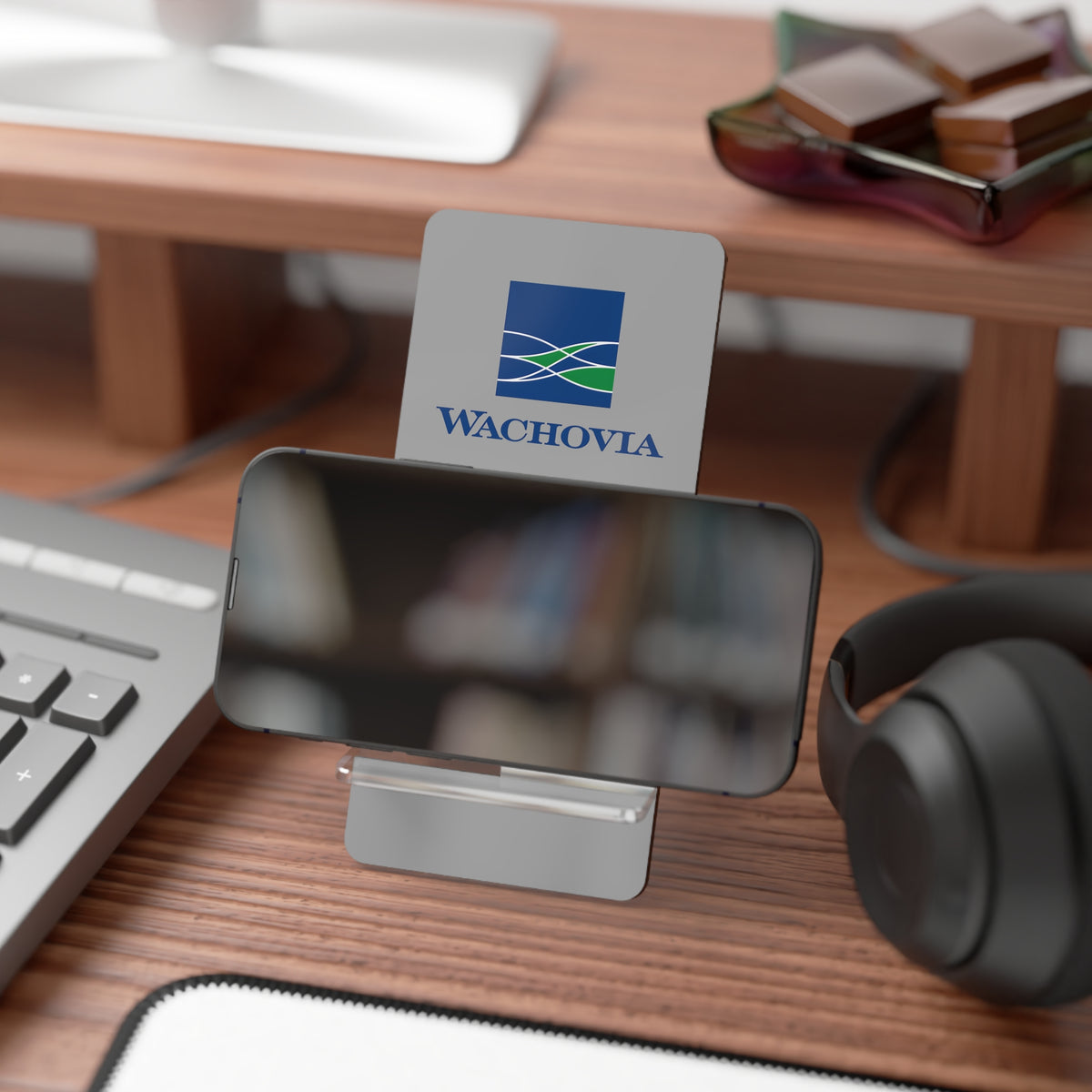Wachovia Foldable Mobile Phone Display Stand