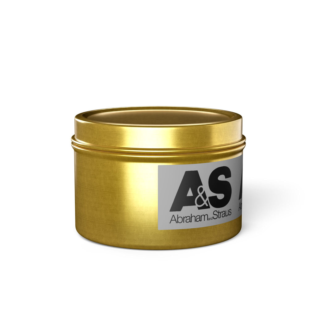 Abraham & Straus Tin Candle