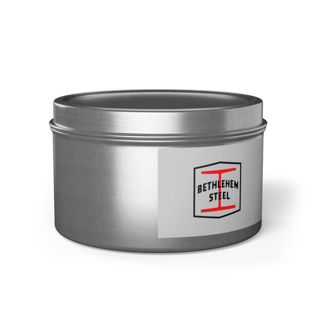 Bethlehem Steel Tin Candle