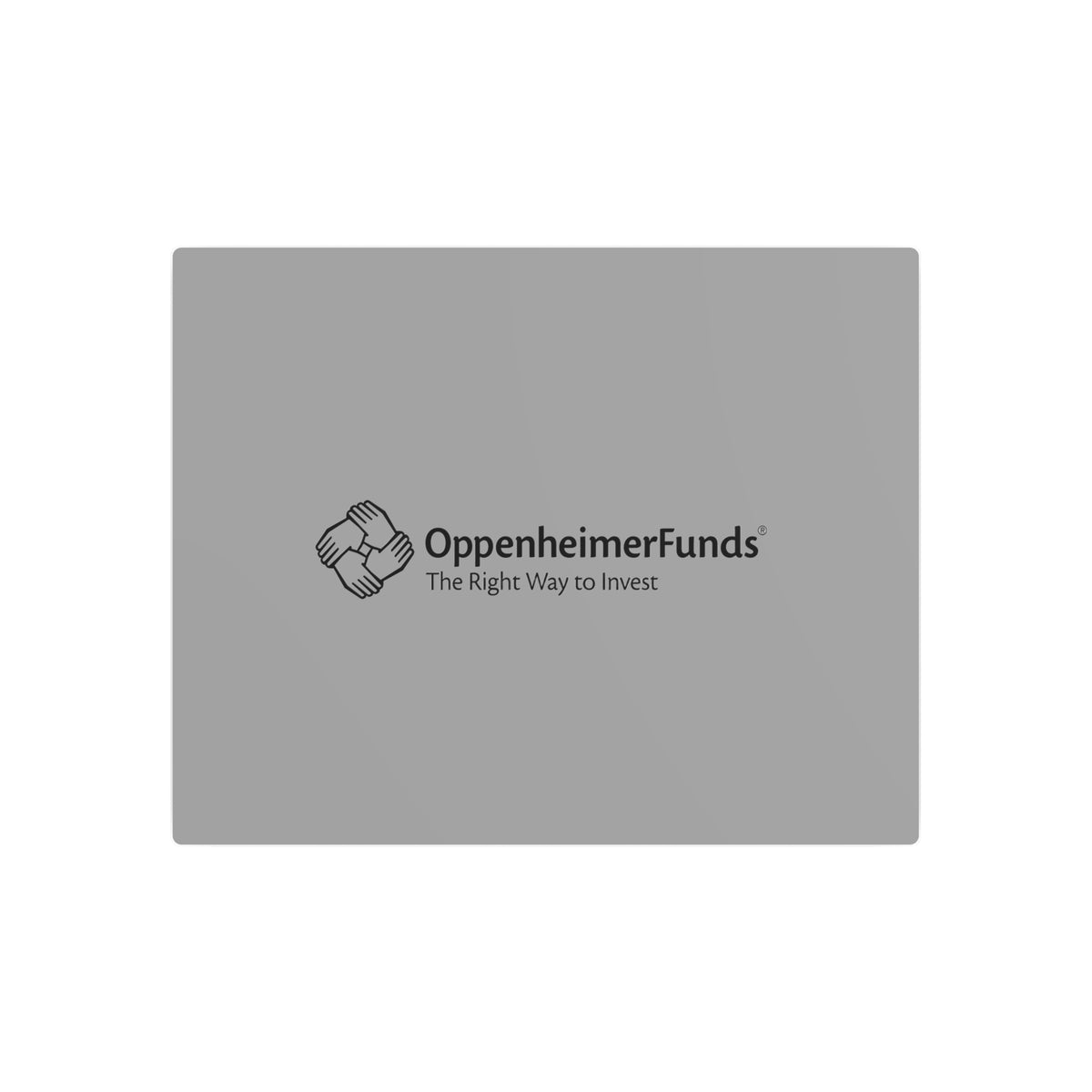 OppenheimerFunds Metal Sign