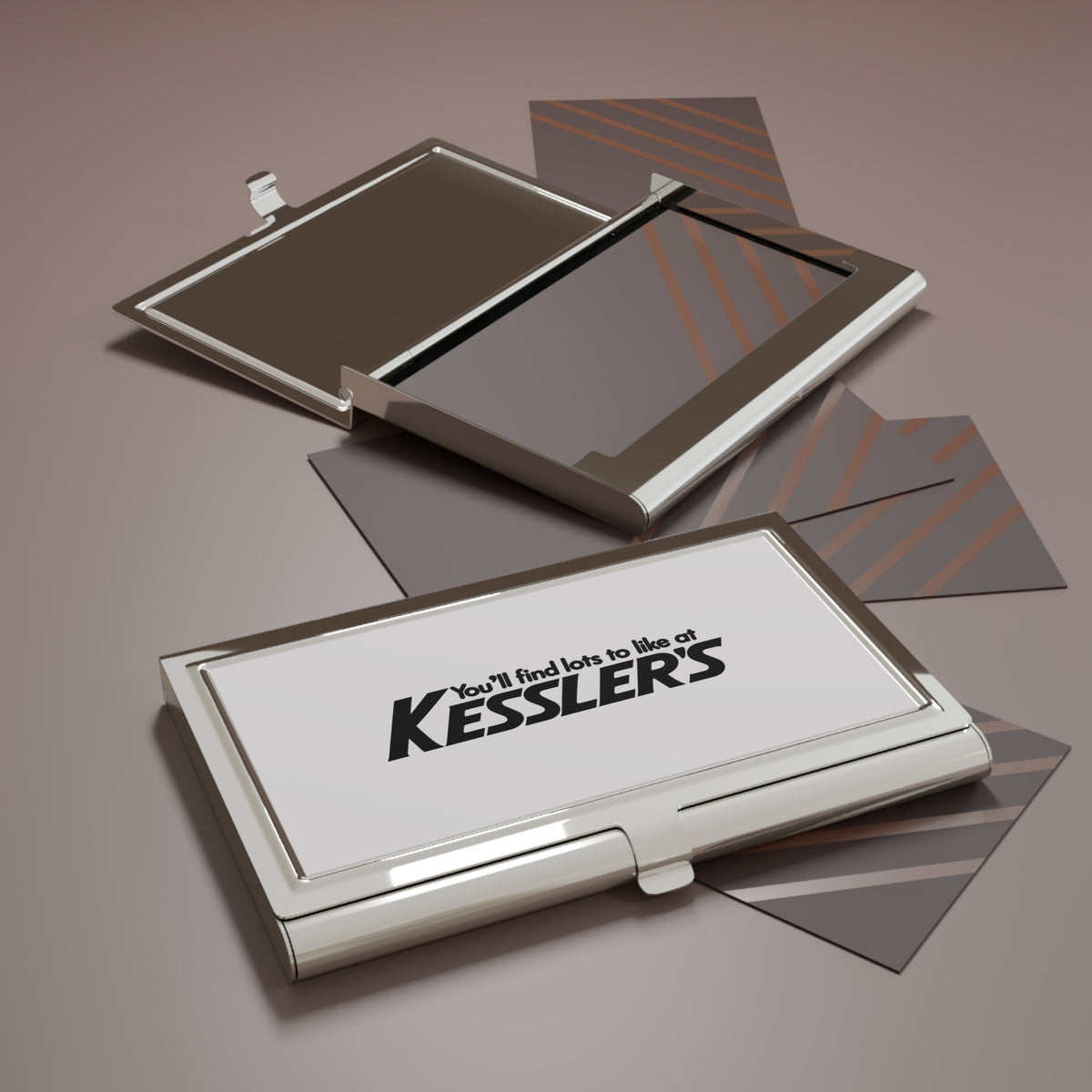 Kessler's Metal Business Card Holder