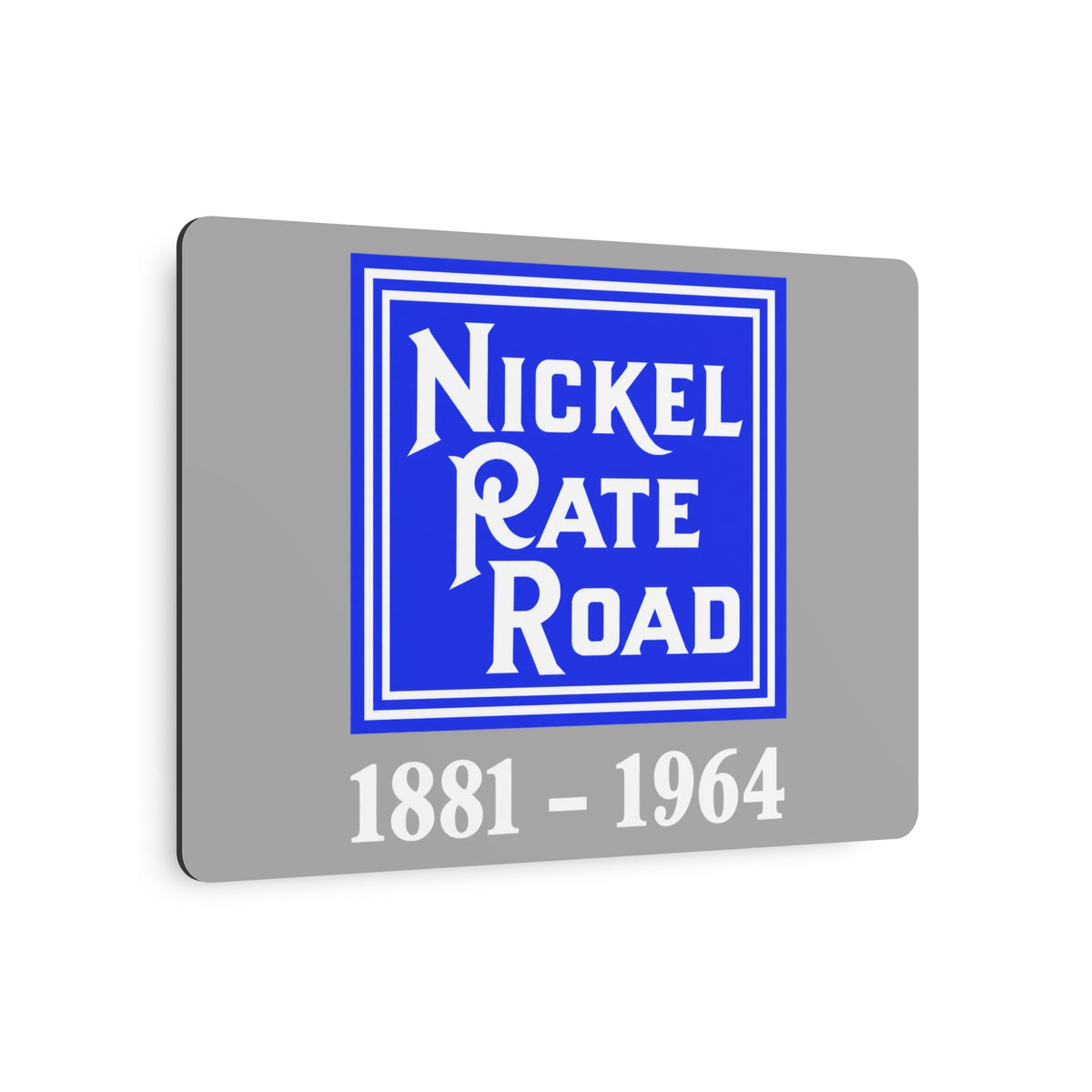 New York, Chicago and St. Louis Railroad Metal Sign