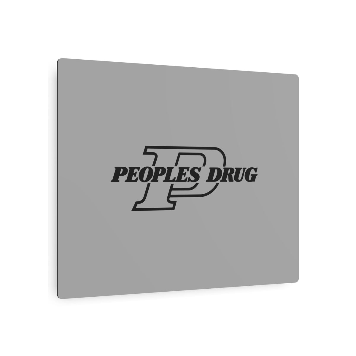 Peoples Drug Metal Sign
