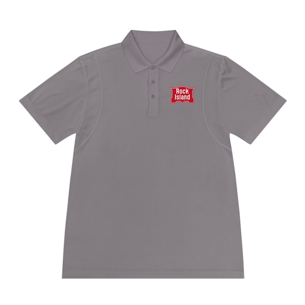 Chicago, Rock Island and Pacific Railroad Men's Sport Polo Shirt