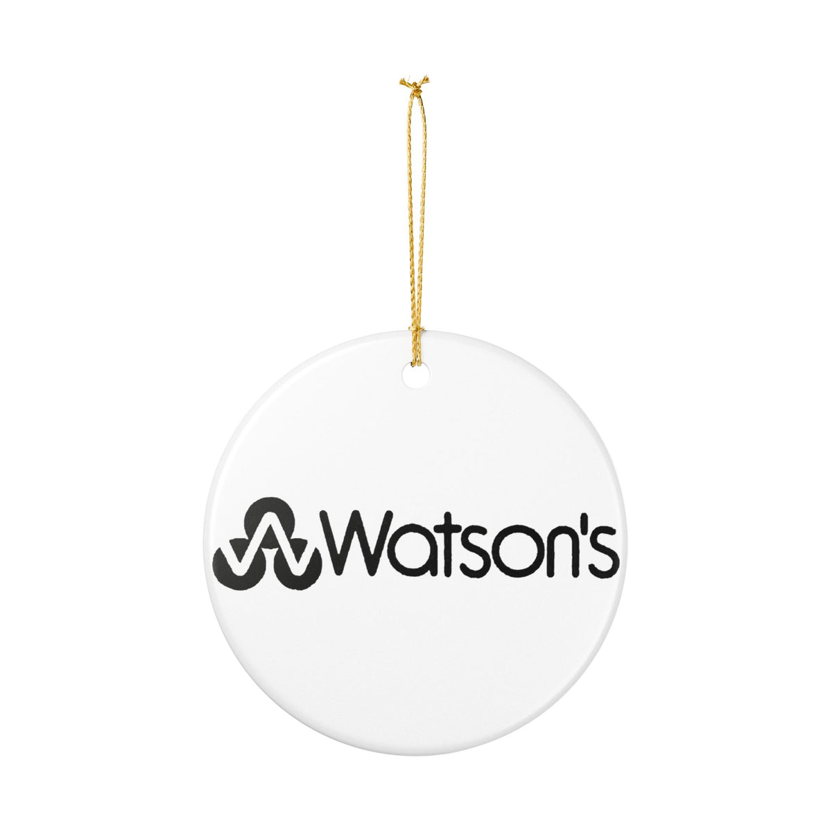 Watson's Ceramic Ornament