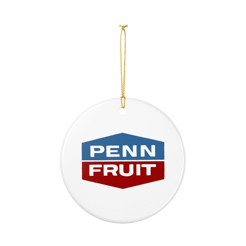 Penn Fruit Ceramic Ornament