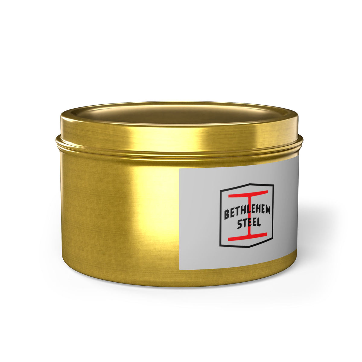 Bethlehem Steel Tin Candle