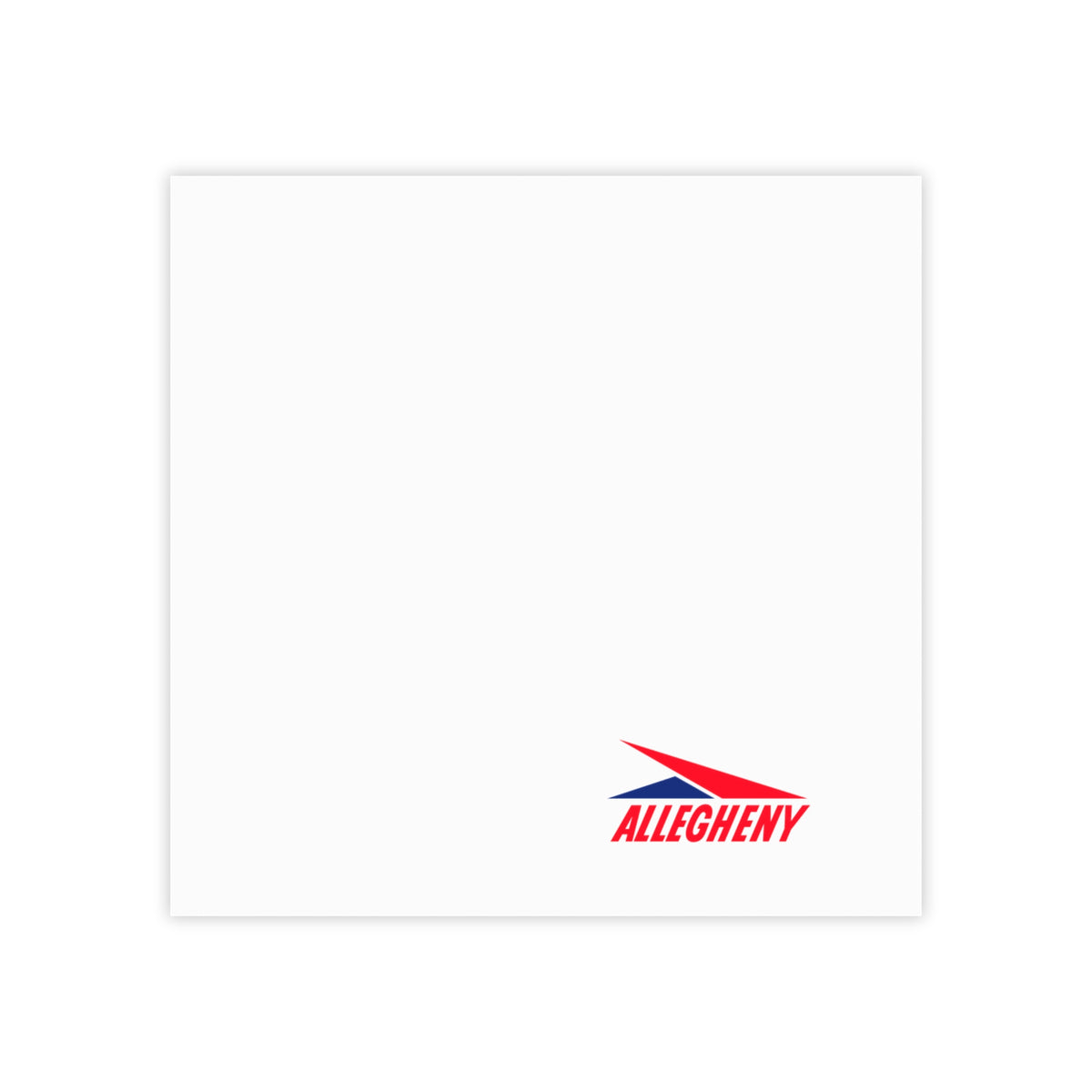 Allegheny Airlines Sticky Post-it Note Pad