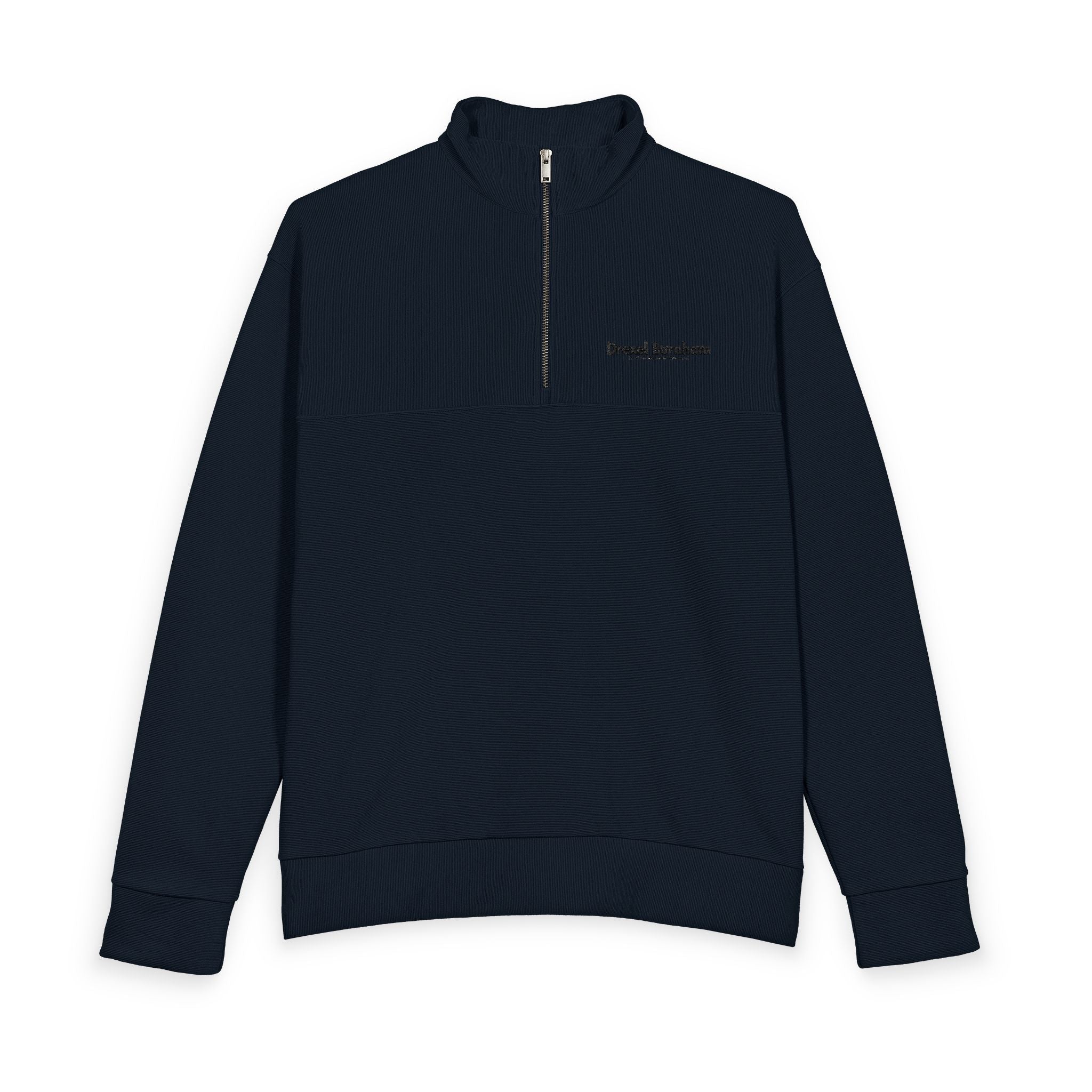 Drexel Burnham Lambert Heavy Knit Quarter-Zip Sweatshirt
