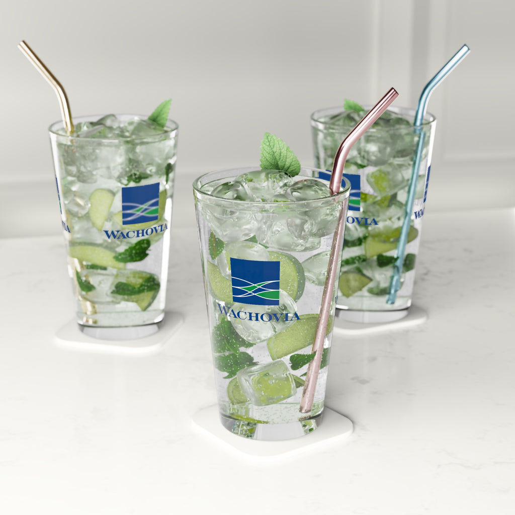 Wachovia 16oz Pint Glass