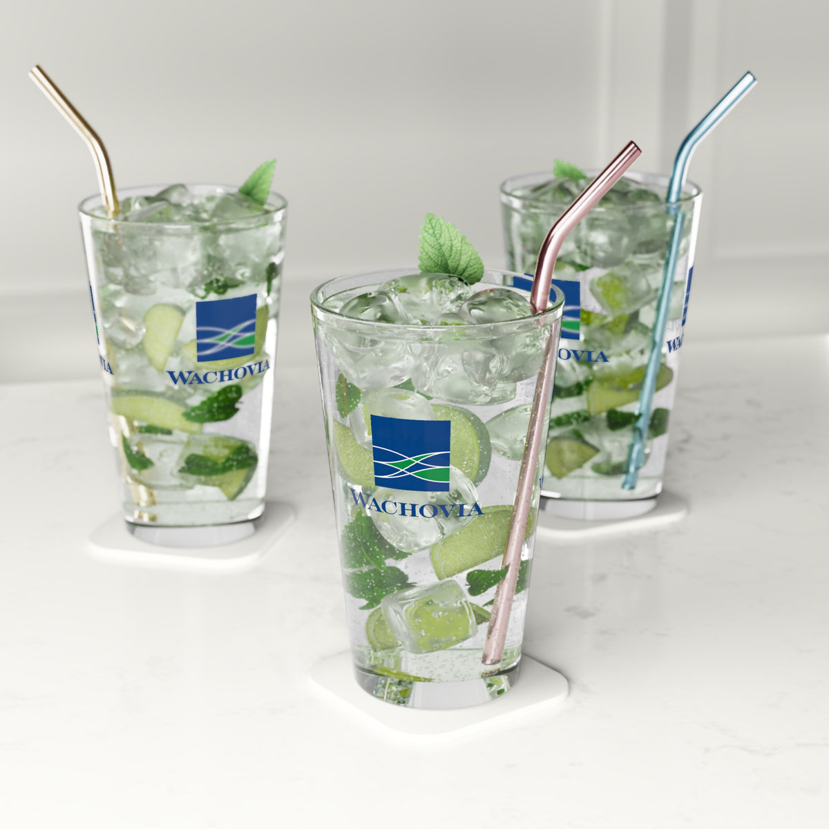 Wachovia 16oz Pint Glass