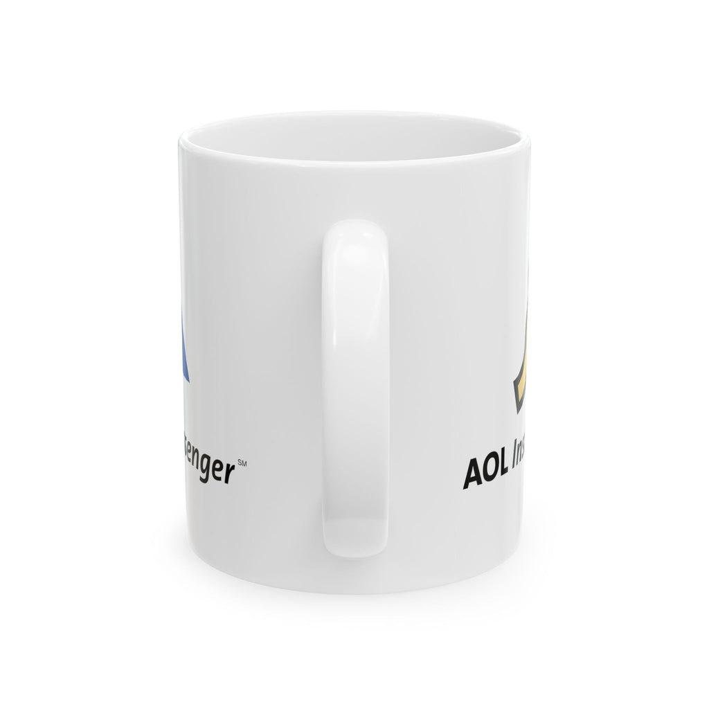 AOL Instant Messenger (AIM) Ceramic Coffee Mug
