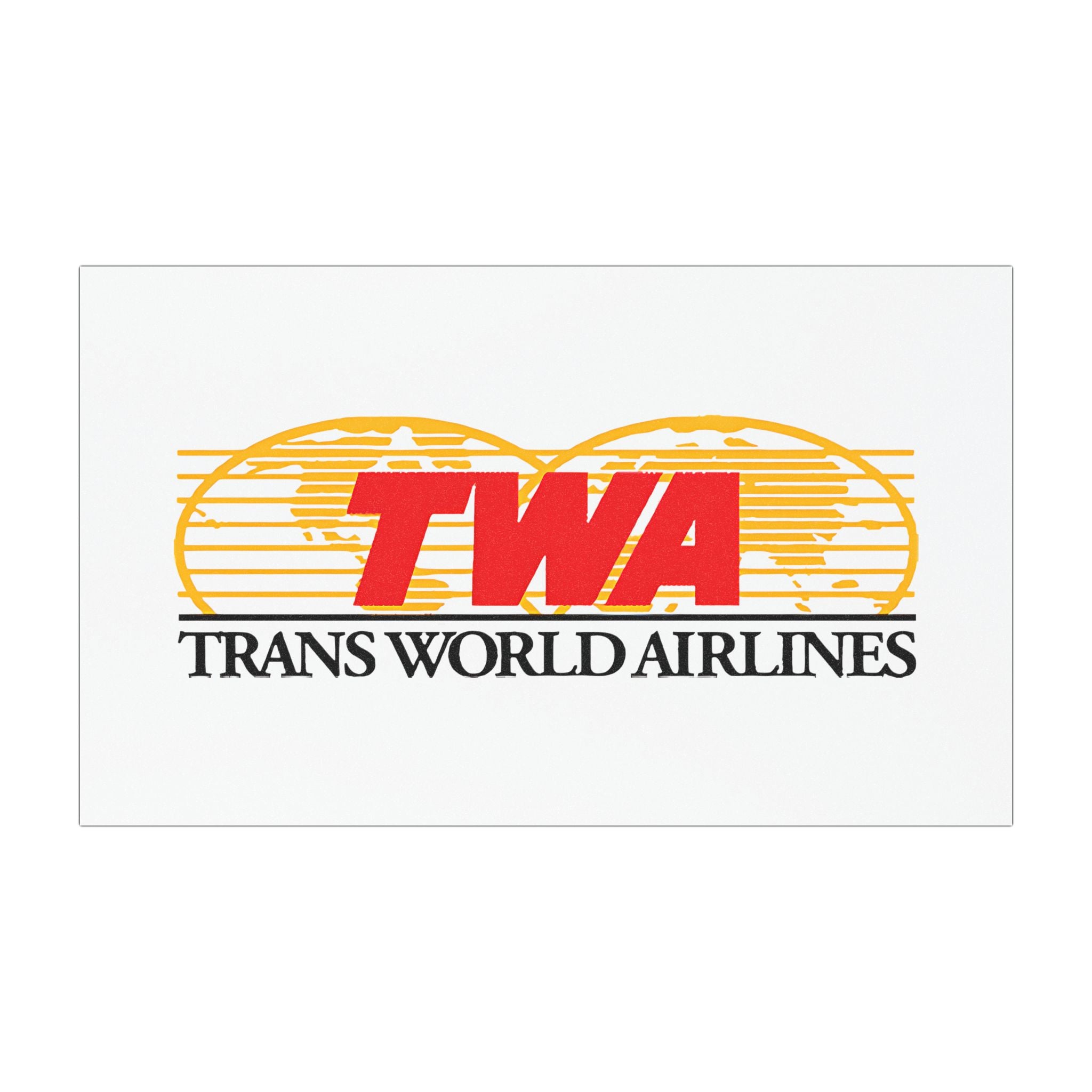 Trans World Airlines (TWA) Car Magnet