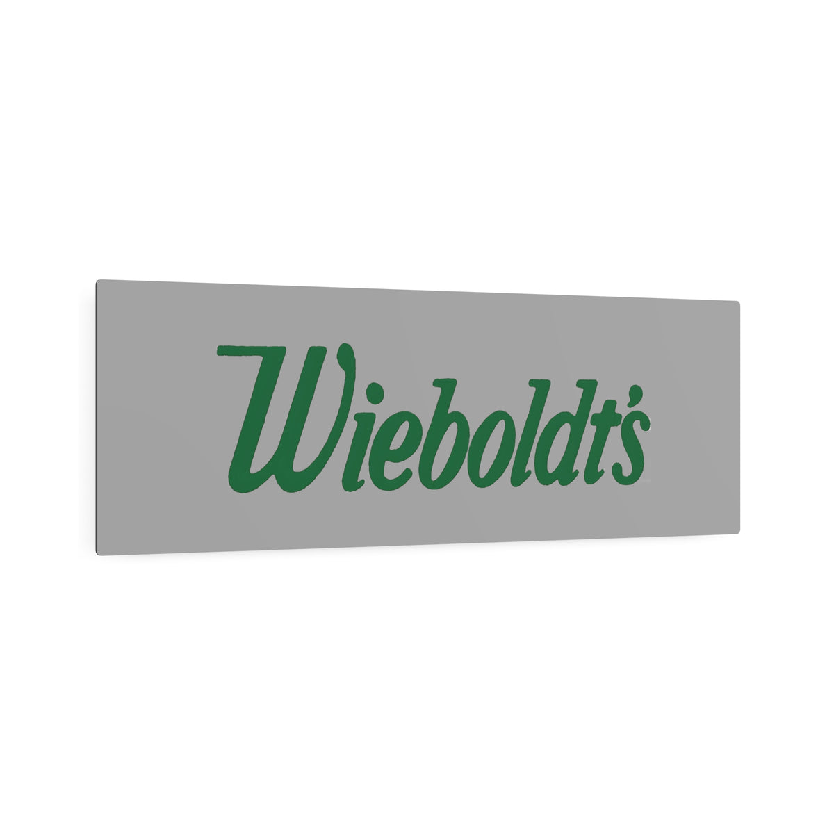 Wieboldt's Metal Sign