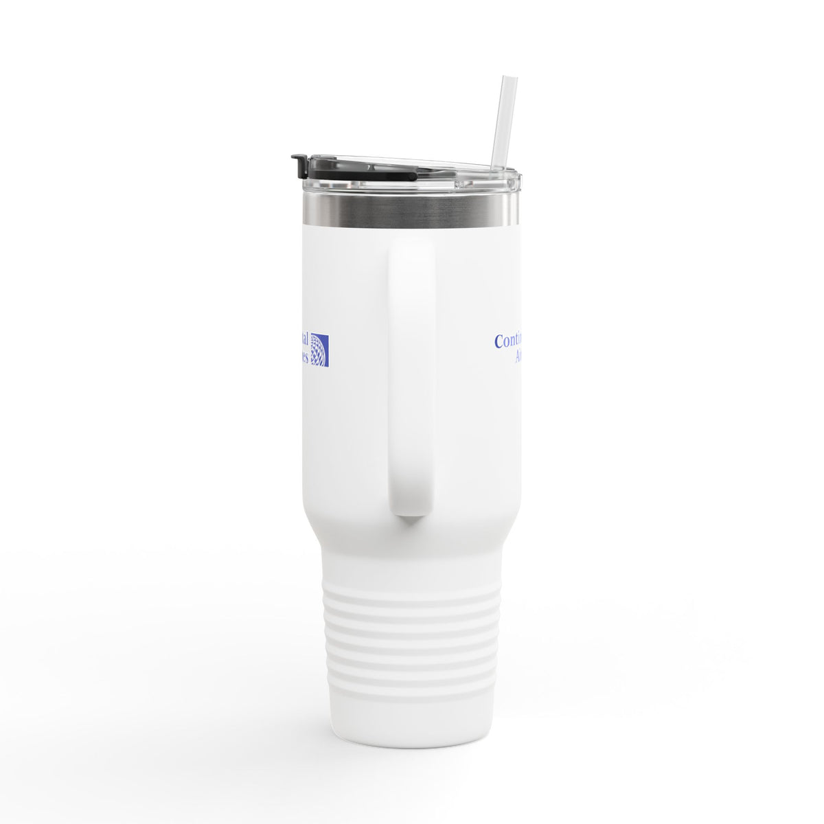 Continental Airlines 40oz Insulated Travel Mug Stainless Tumbler