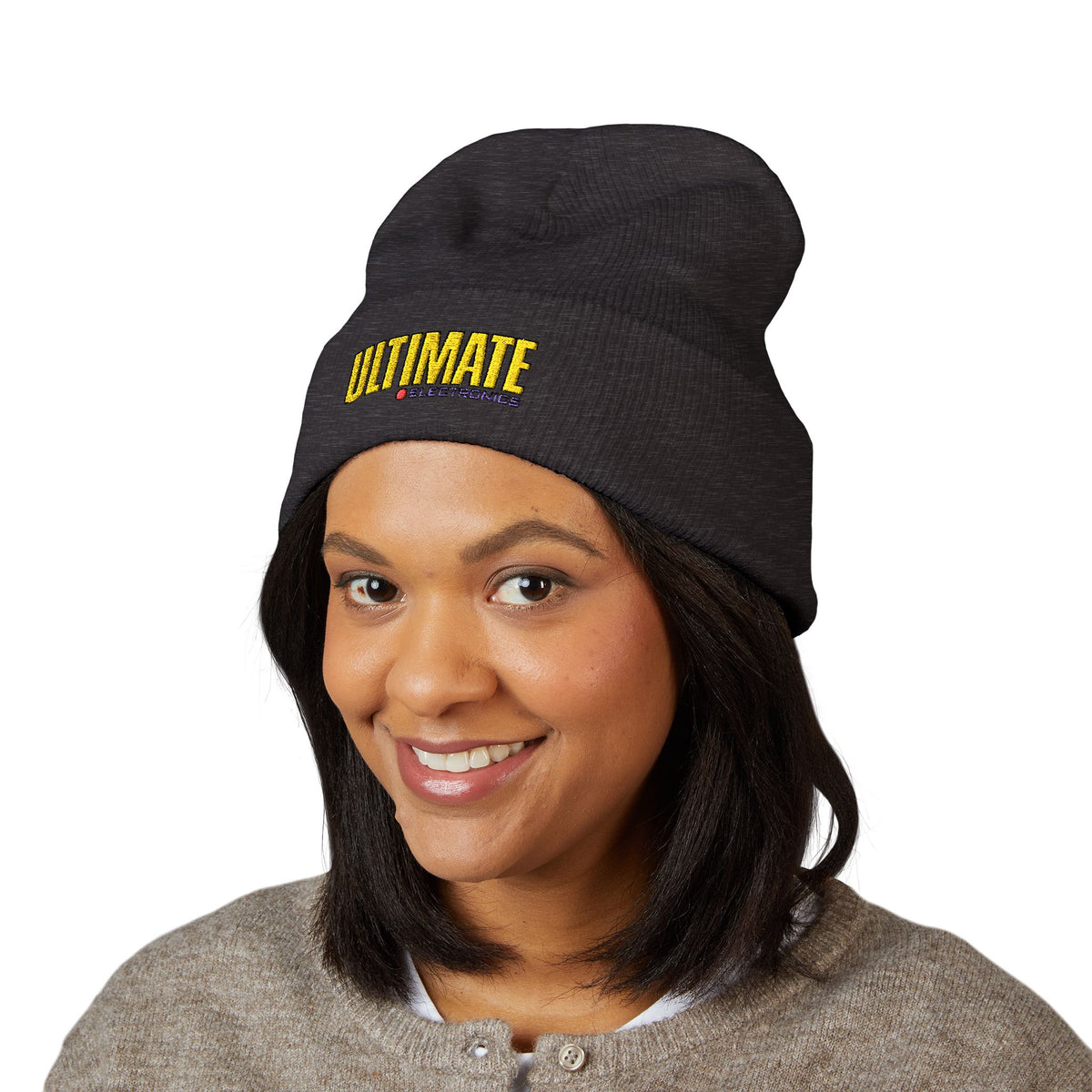 Ultimate Electronics Cuffed Beanie
