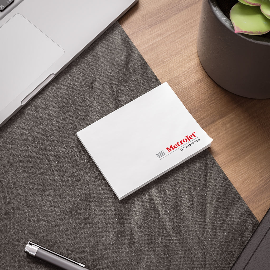 MetroJet Sticky Post-it Note Pad