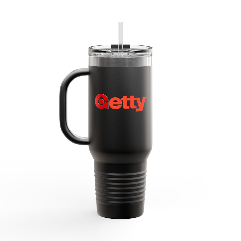 Getty Oil 40oz Insulated Travel Mug Stainless Tumbler