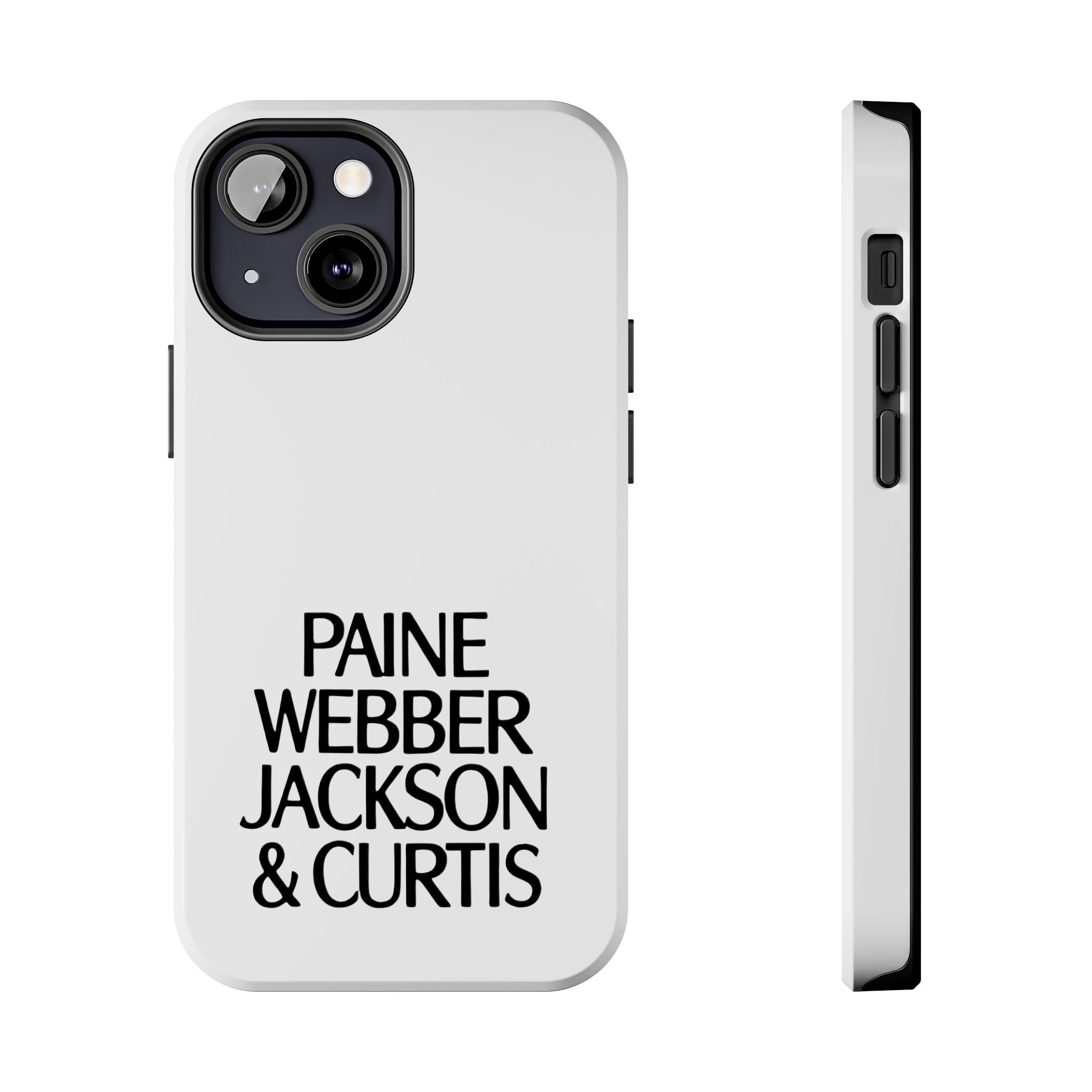 Paine Webber Jackson & Curtis Tough Phone Case