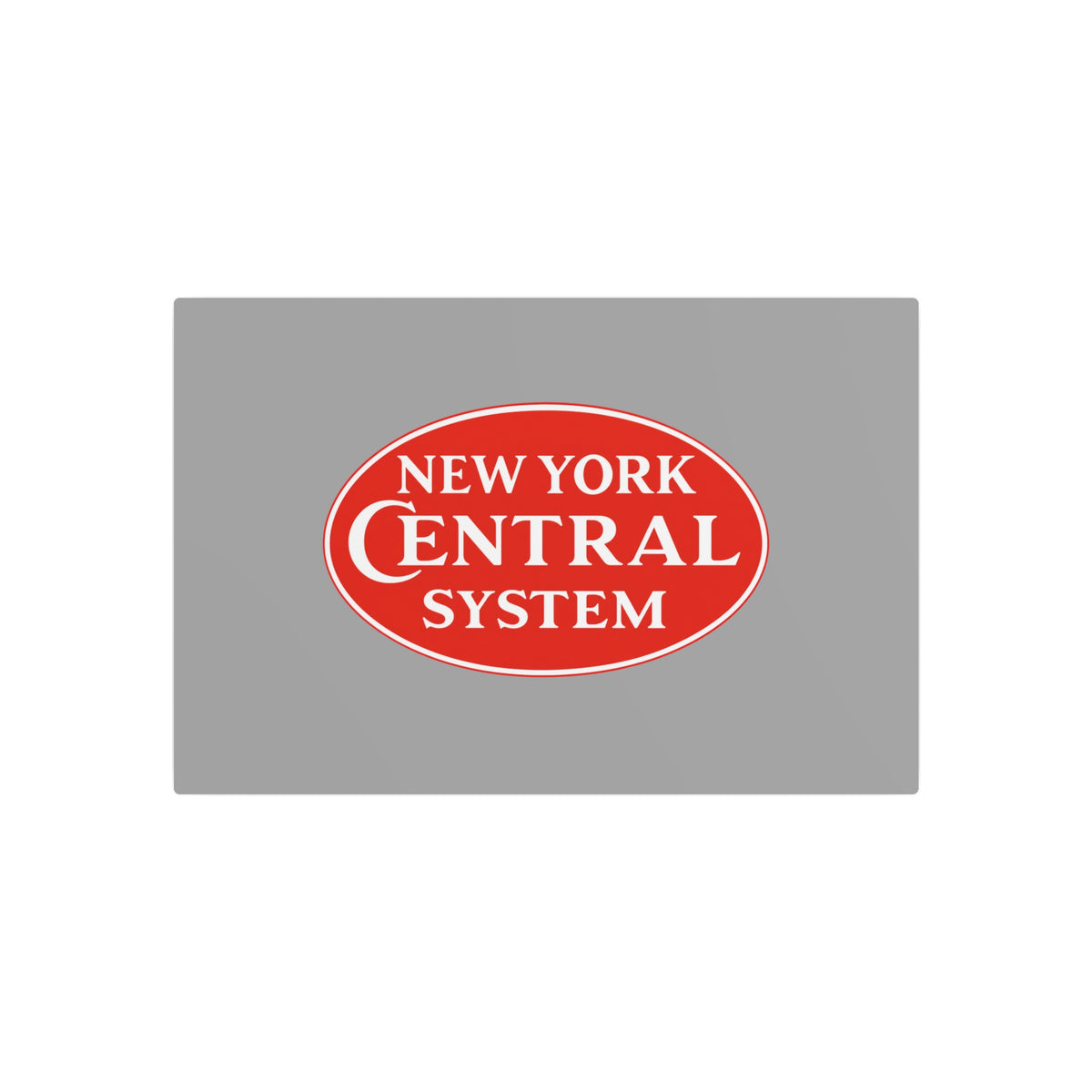 New York Central Railroad Metal Sign